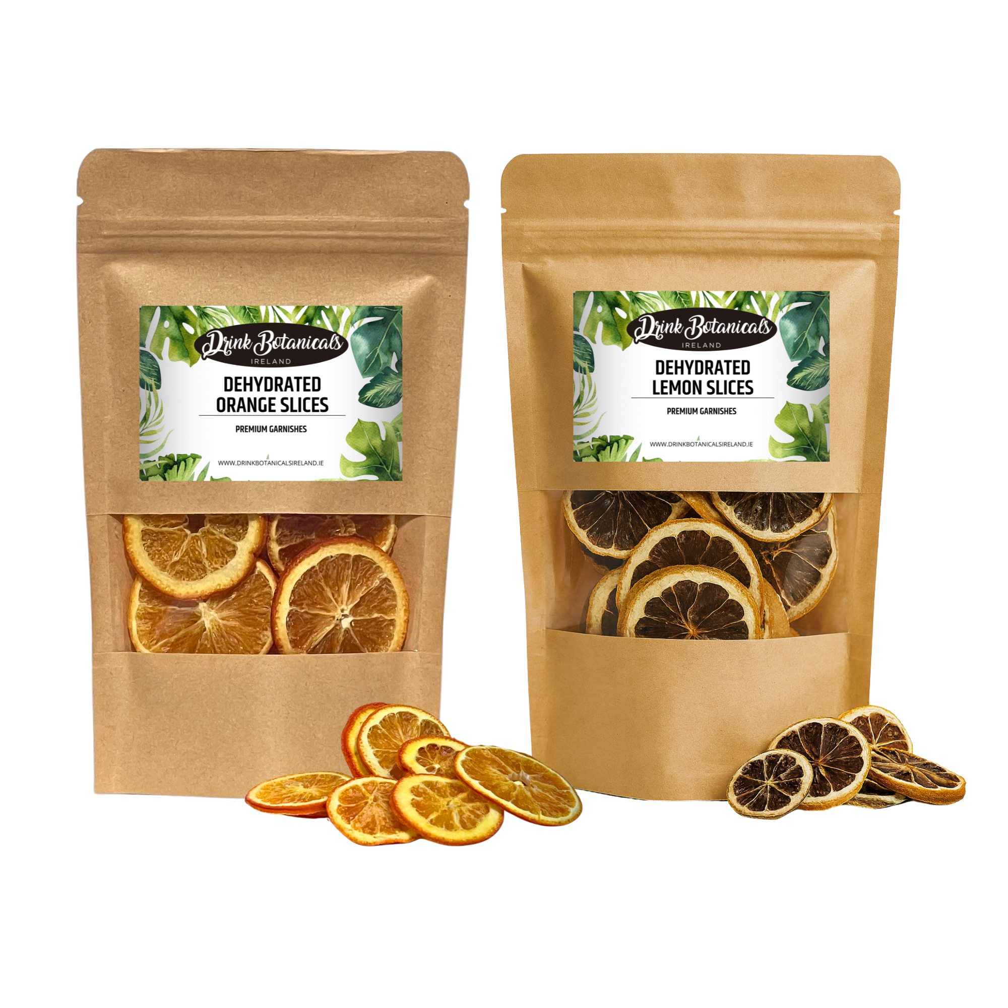 Dried Orange Slices (50G) & Dried Lemon Slices (40G) Combo Pack