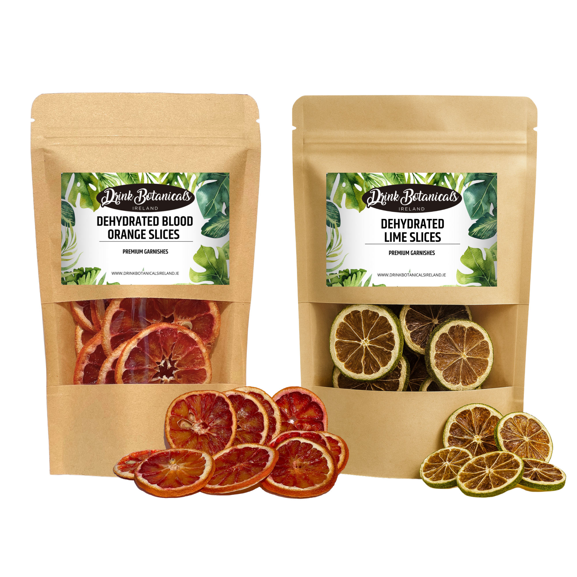 Dehydrated Lime Slices (40G) & Blood Orange Slices (50G) Combo Pack