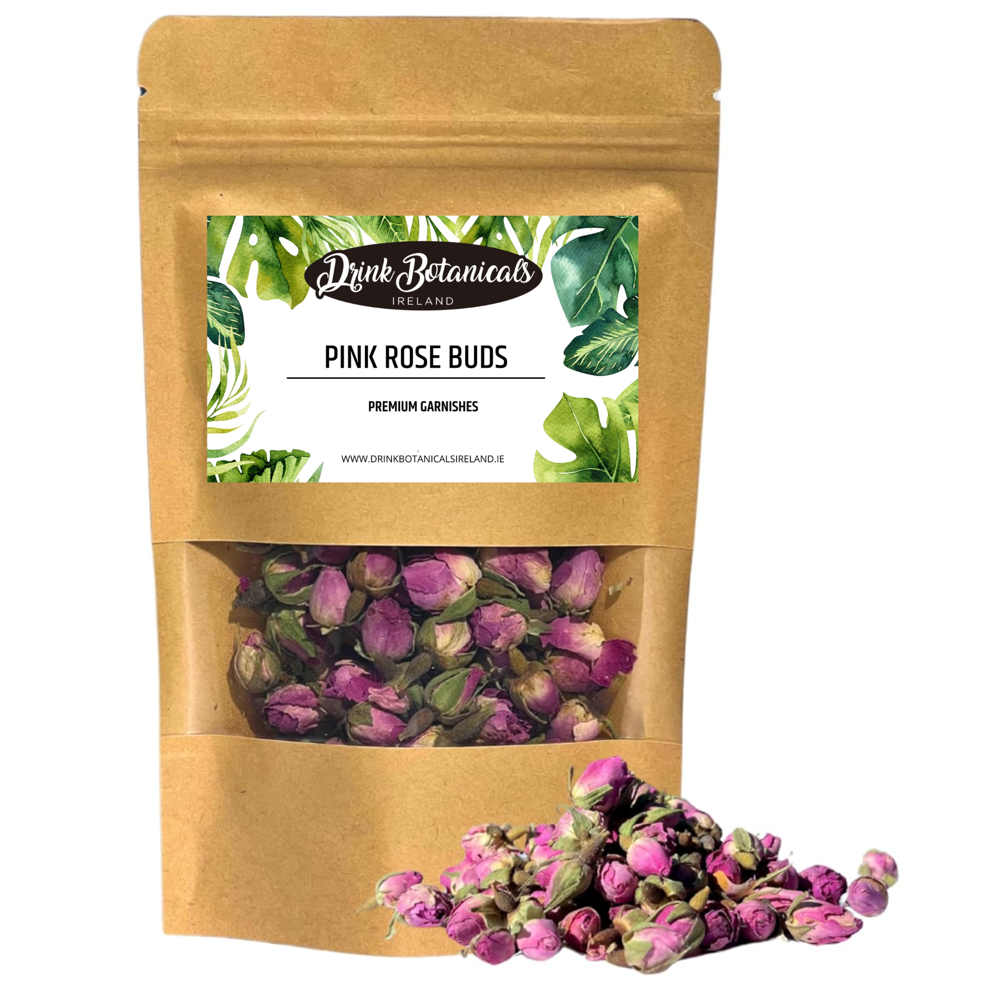 Dried Pink Rose Buds
