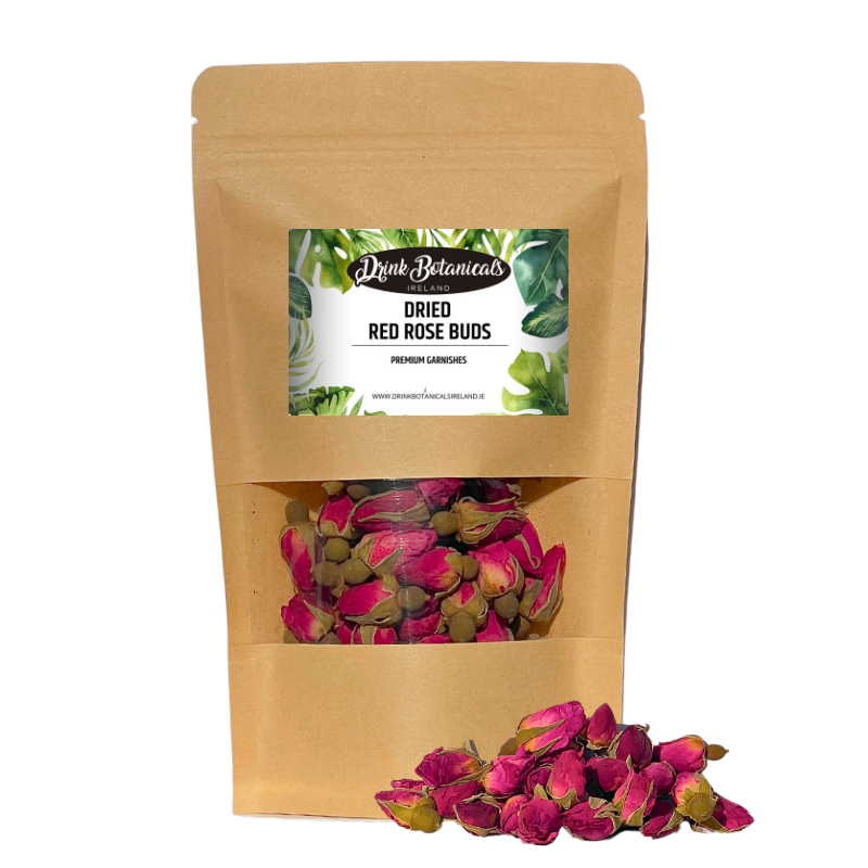 Dried Red Rose Buds
