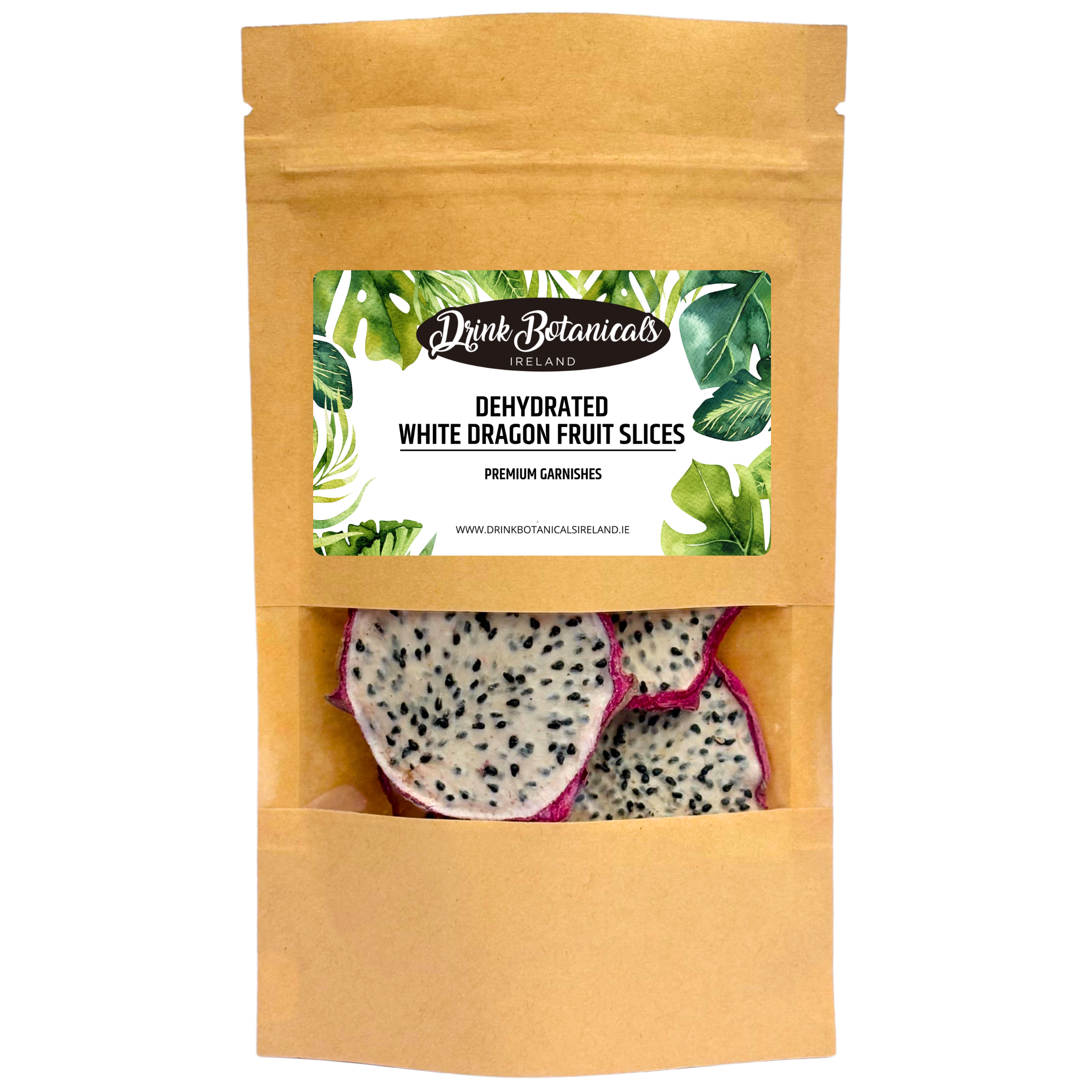Dehydrated White Dragon Fruit Pitaya Slices