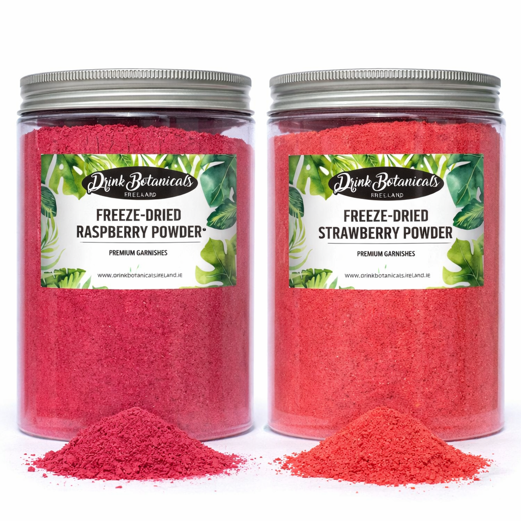 Freeze-Dried Raspberry (370G) & Strawberry Powder (200G) Combo Pack ...