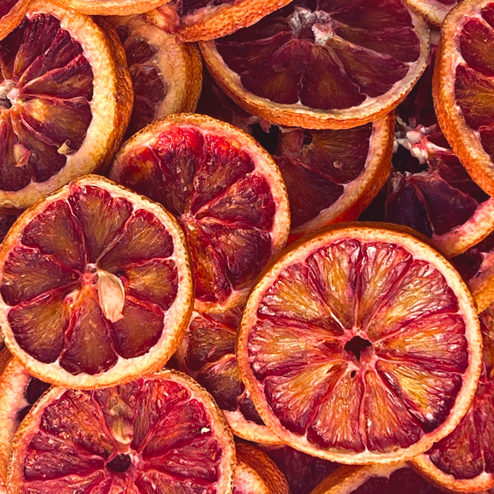 Dehydrated Dried Blood Orange Slices