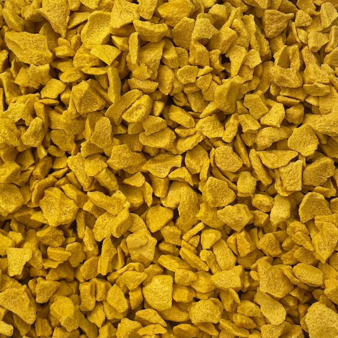 Freeze Dried Passion Fruit Crumble