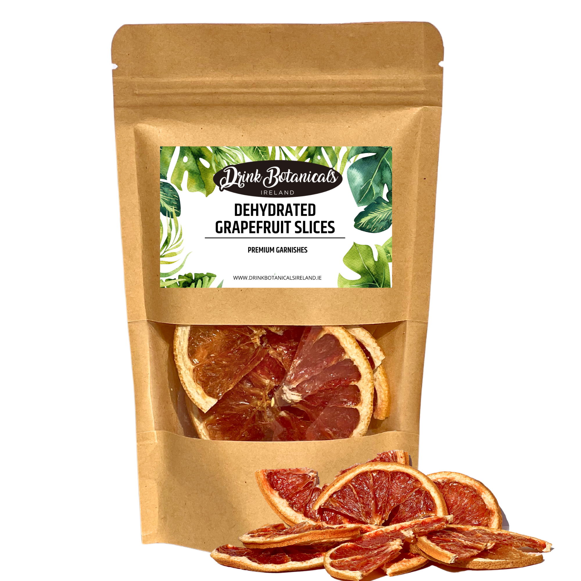 Dehydrated Dried Grapefruit Half Slices
