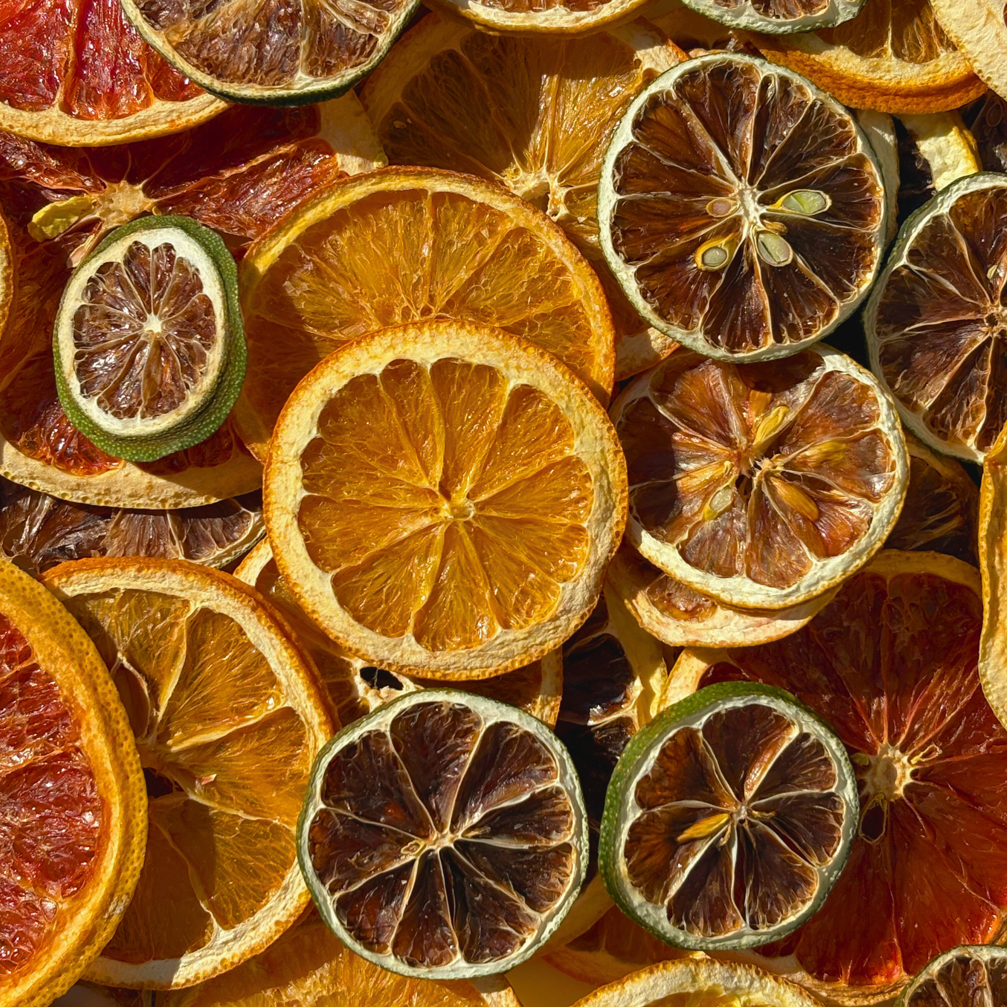 Dehydrated Mixed Citrus Fruits