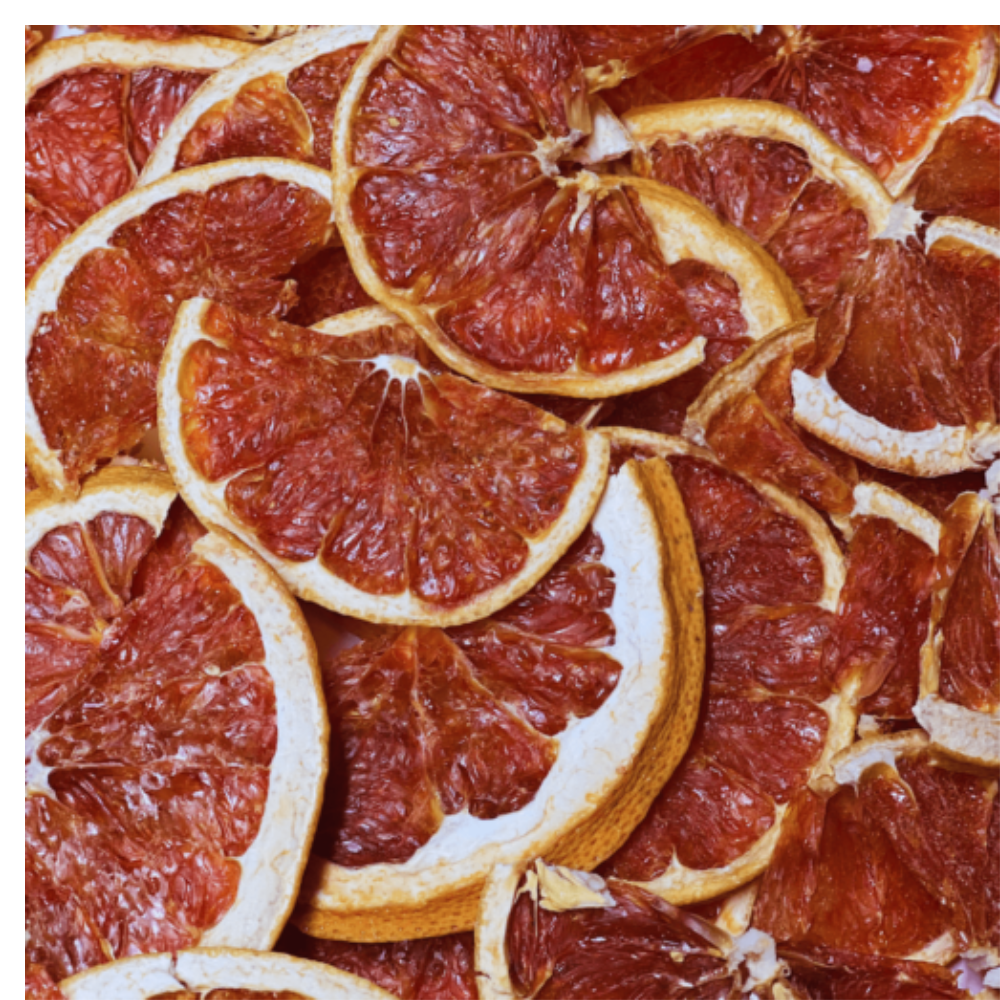 Dehydrated Dried Grapefruit Half Slices