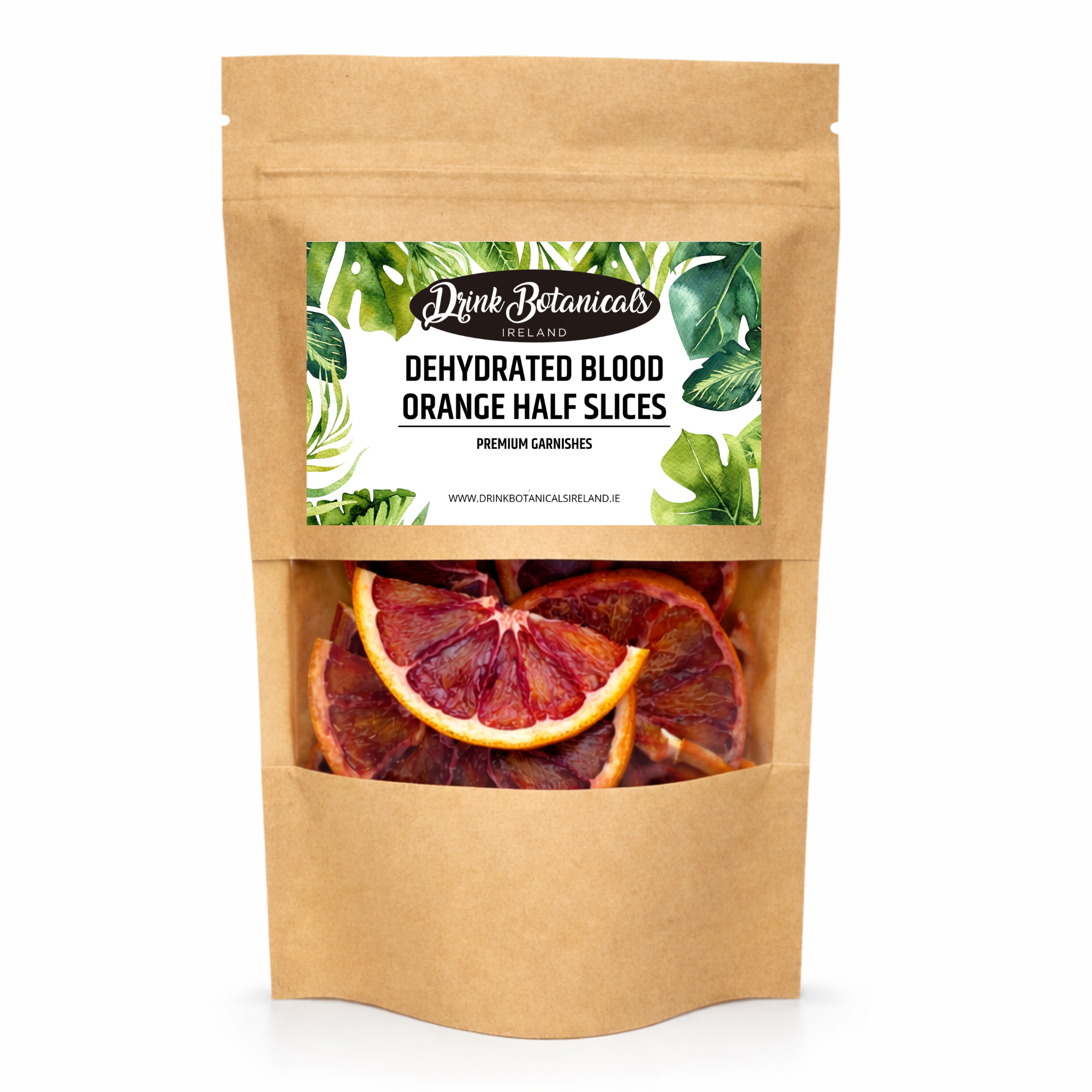 Dehydrated Dried Blood Orange Half Slices