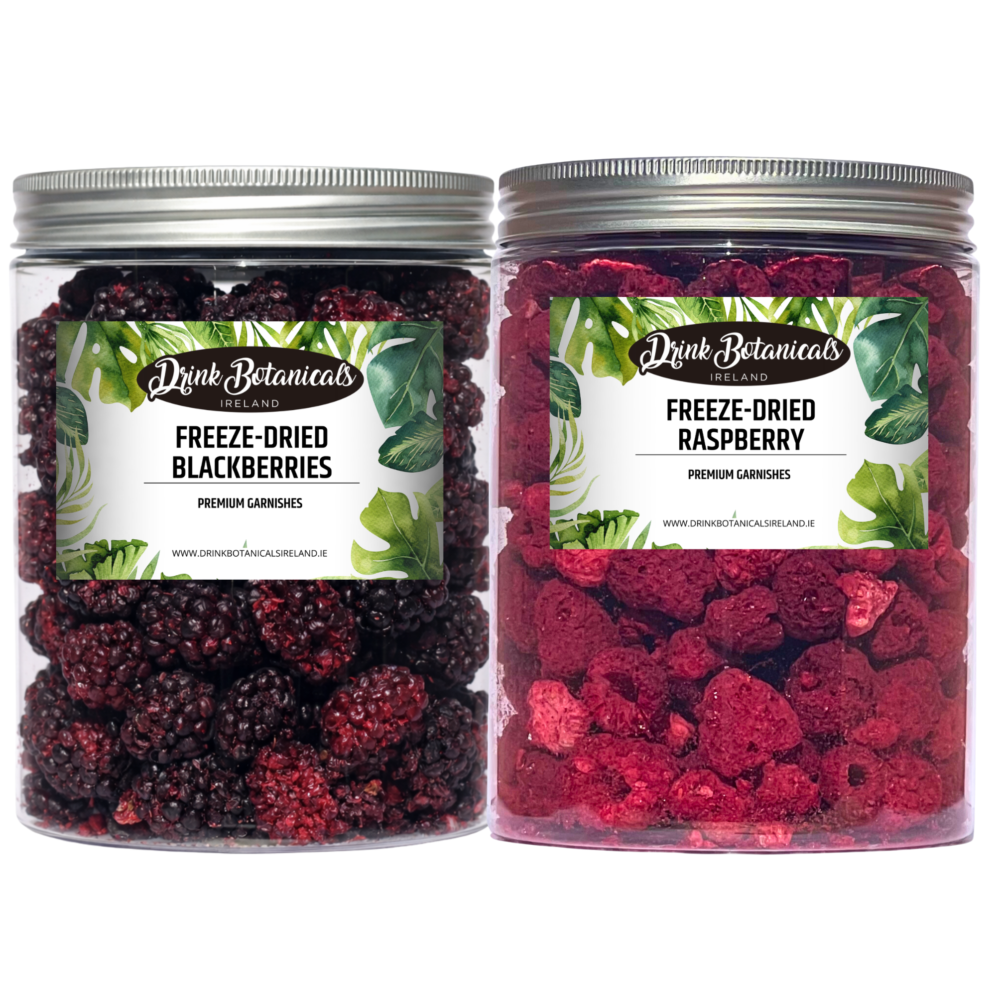 Freeze-Dried Blackberry Slices (90G) & Dried Raspberry (90G) Combo Pack