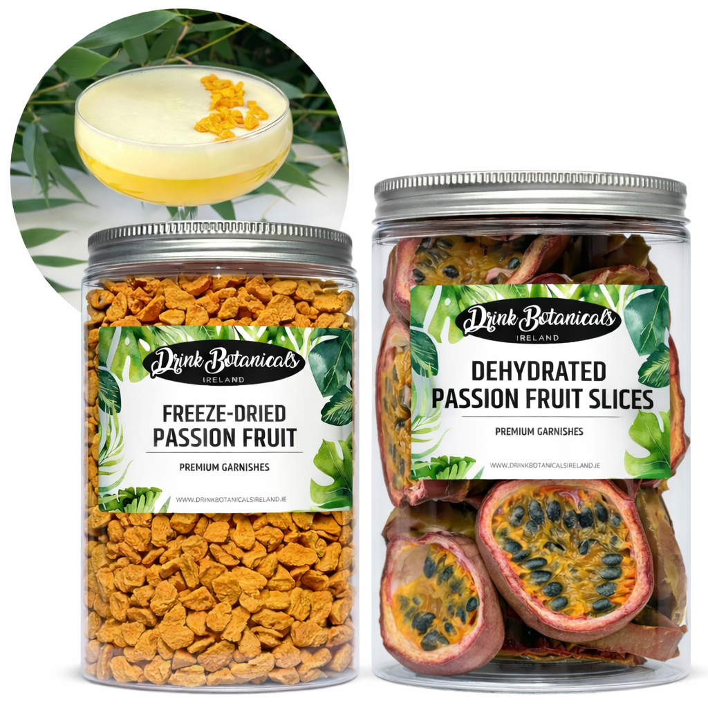 Freeze-Dried Passion Fruit Crumble (70G) & Dehydrated Passion Fruit Slices (40G) Combo Pack