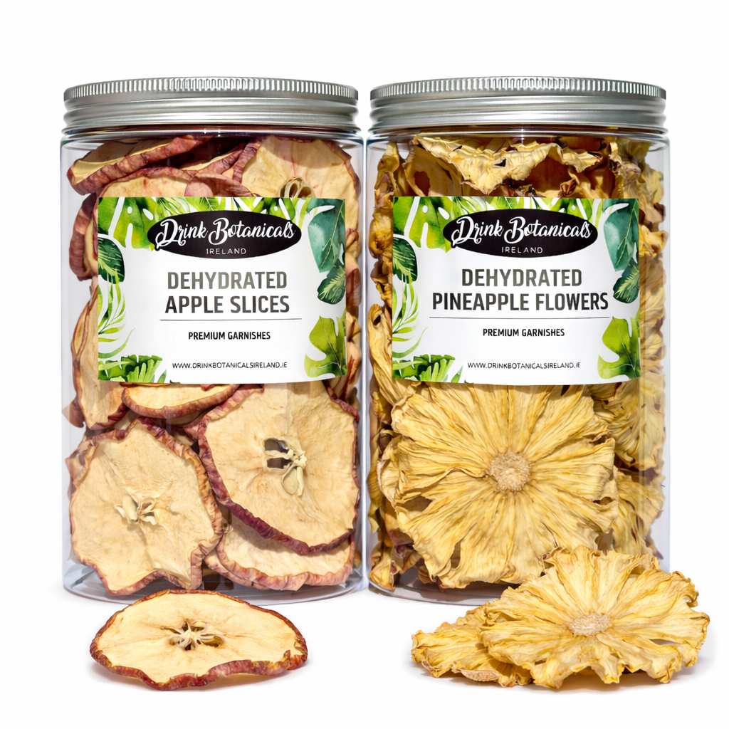 Dehydrated Apple Slices (135G) & Dried Pineapple Flowers (150G) Combo Pack