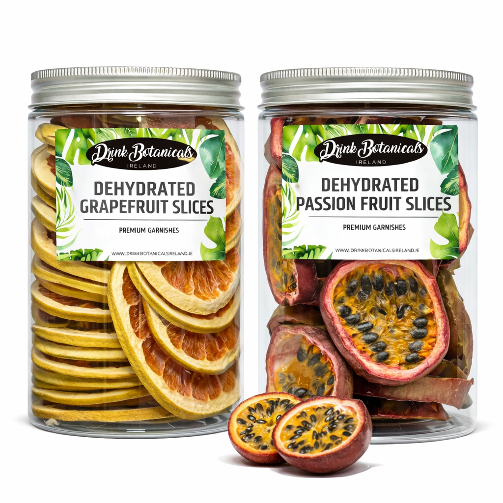Dehydrated Grapefruit Slices (140G) & Dried Passion Fruit Slices (40G) Combo Pack