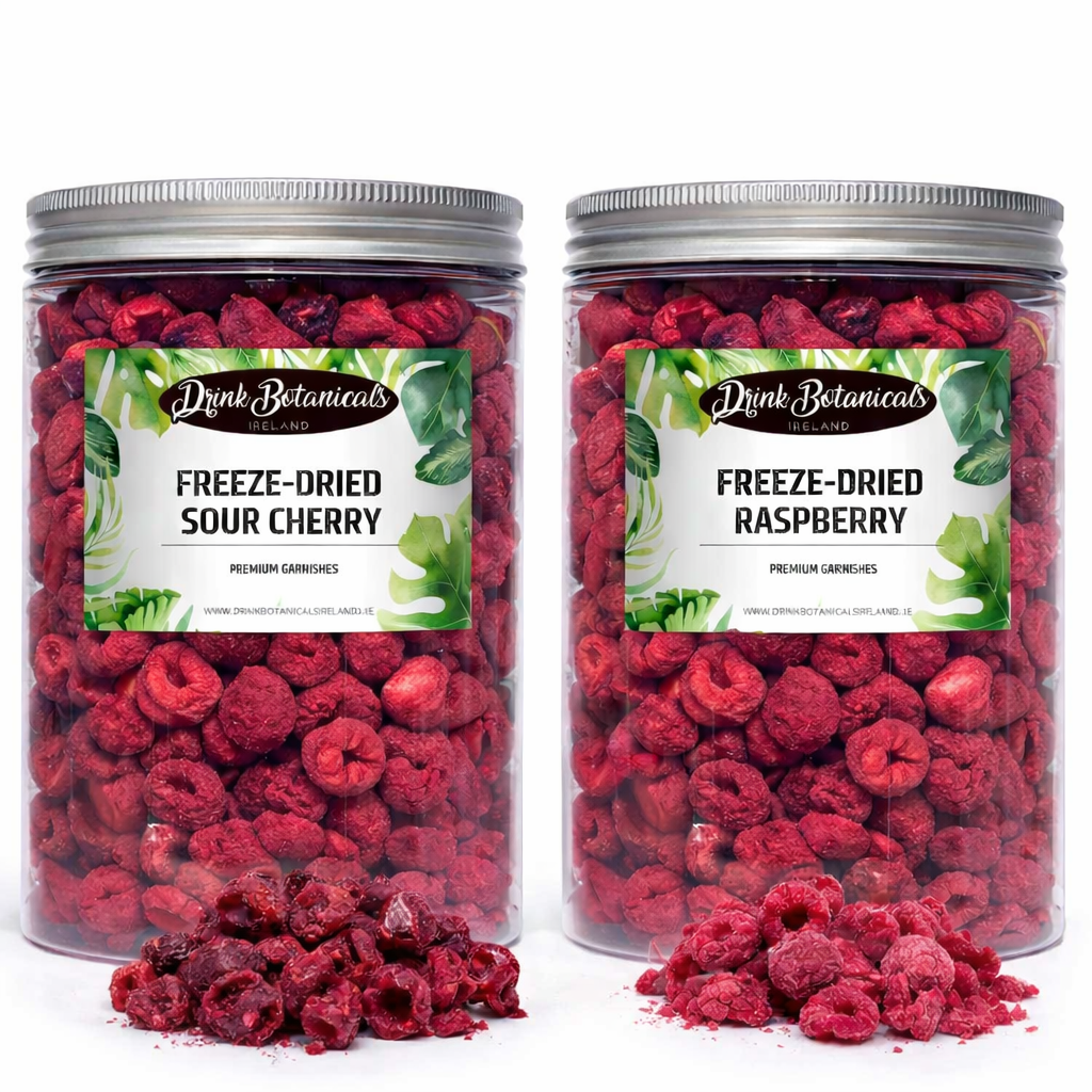 Freeze-Dried Sour Cherry (90G) & Freeze-Dried Raspberry (90G) Combo Pack