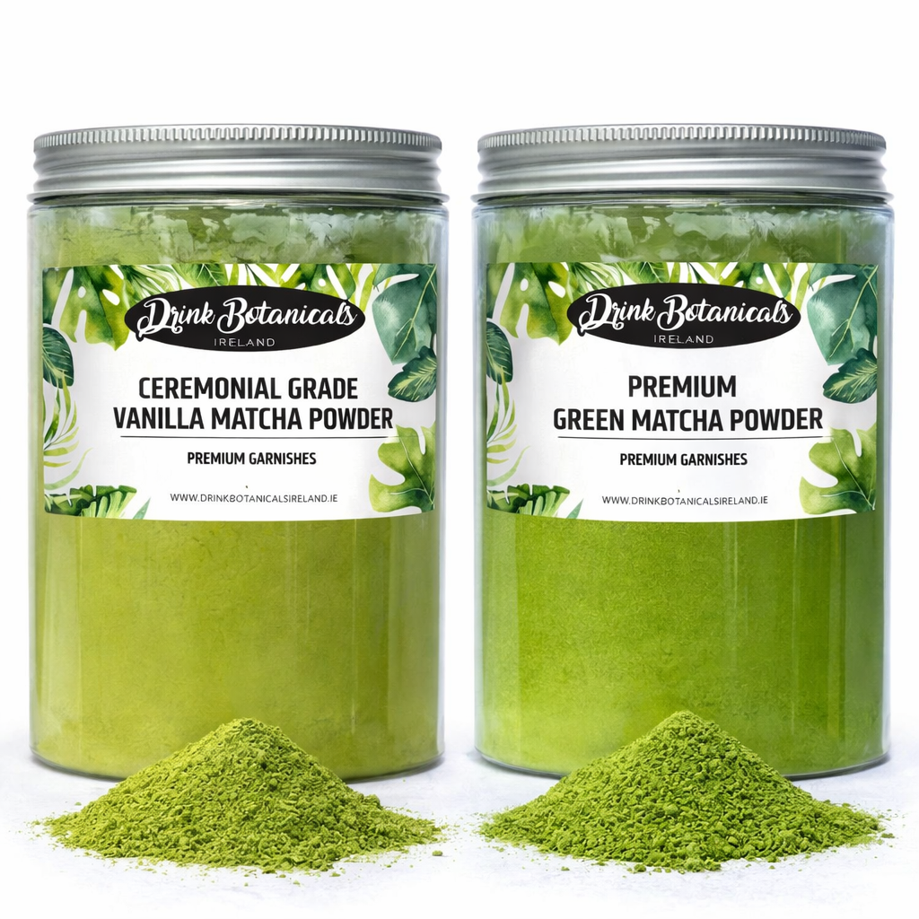 Ceremonial Vanilla Matcha (140G) & Premium Green Matcha Powder (140G) Combo Pack