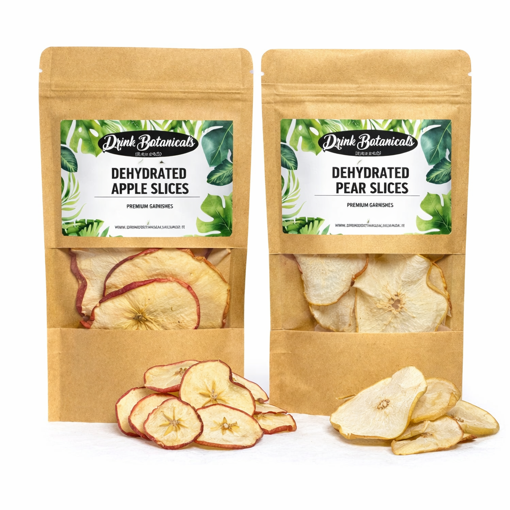 Dehydrated Pear Slices (100G) & Dehydrated Dried Apple Slices (100G) Combo Pack