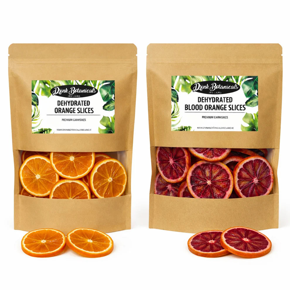 Dehydrated Dried Orange Slices (50G) & Dried Blood Orange Slices (50G) Combo Pack