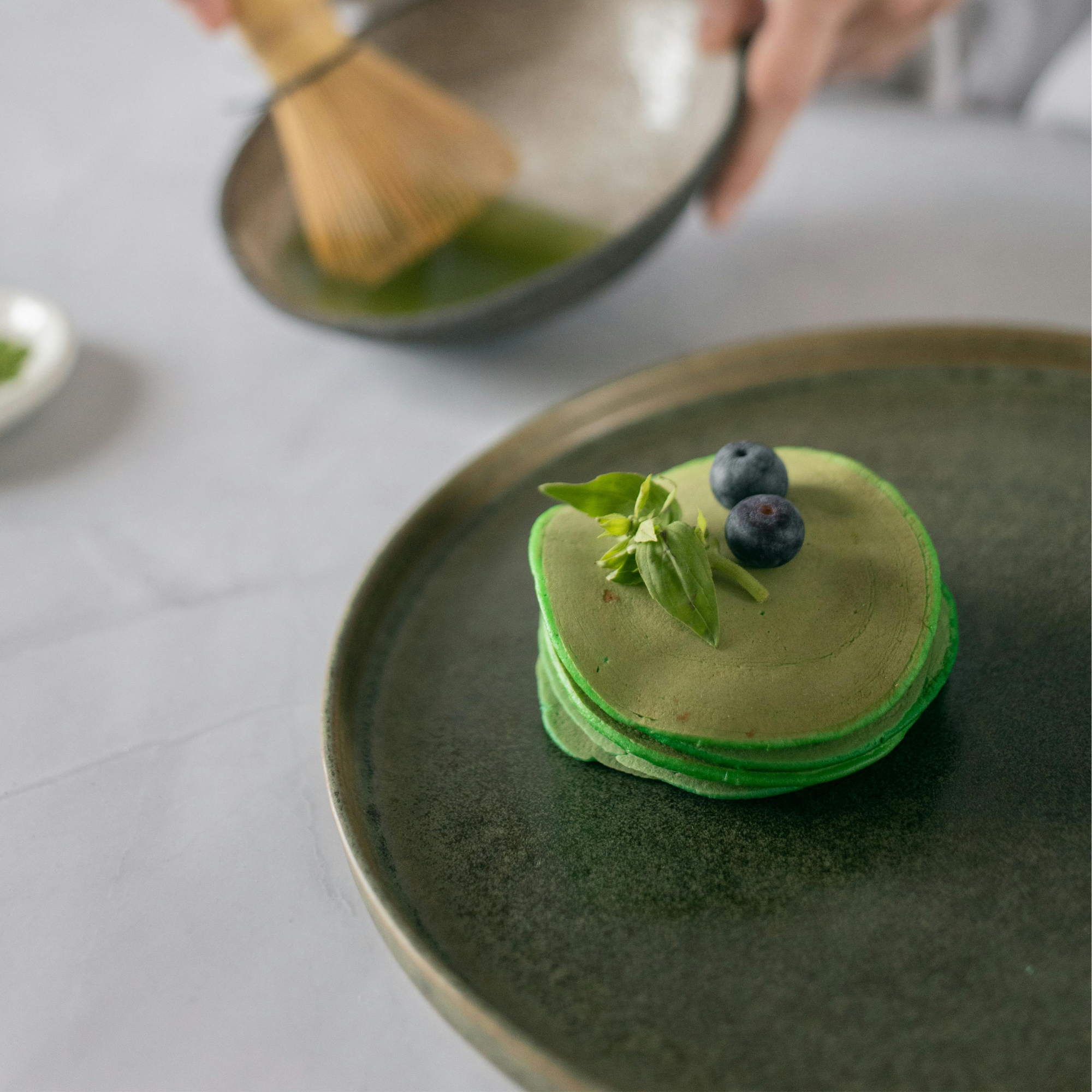 Ceremonial Grade Blueberry Matcha Powder