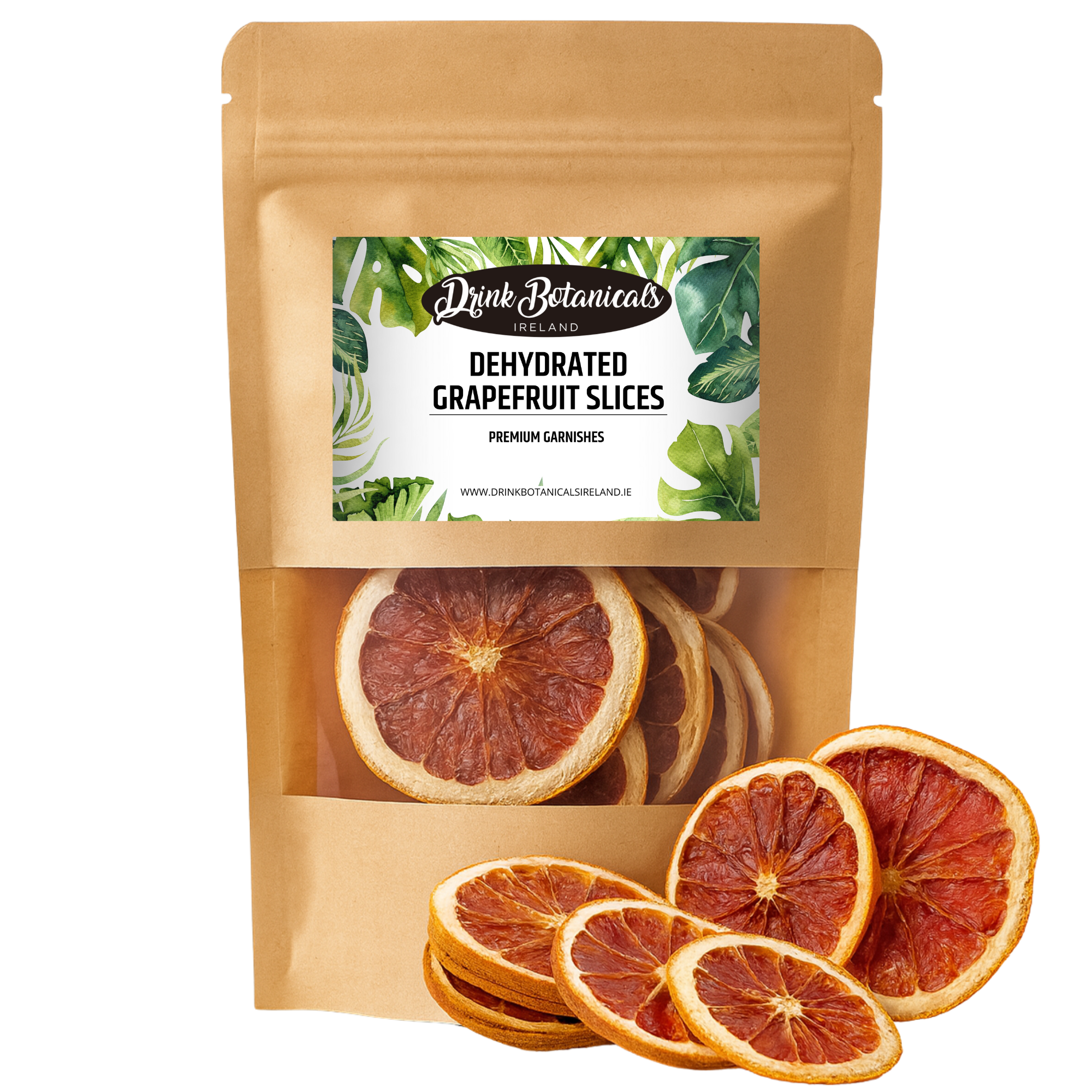 Dehydrated Dried Grapefruit Slices
