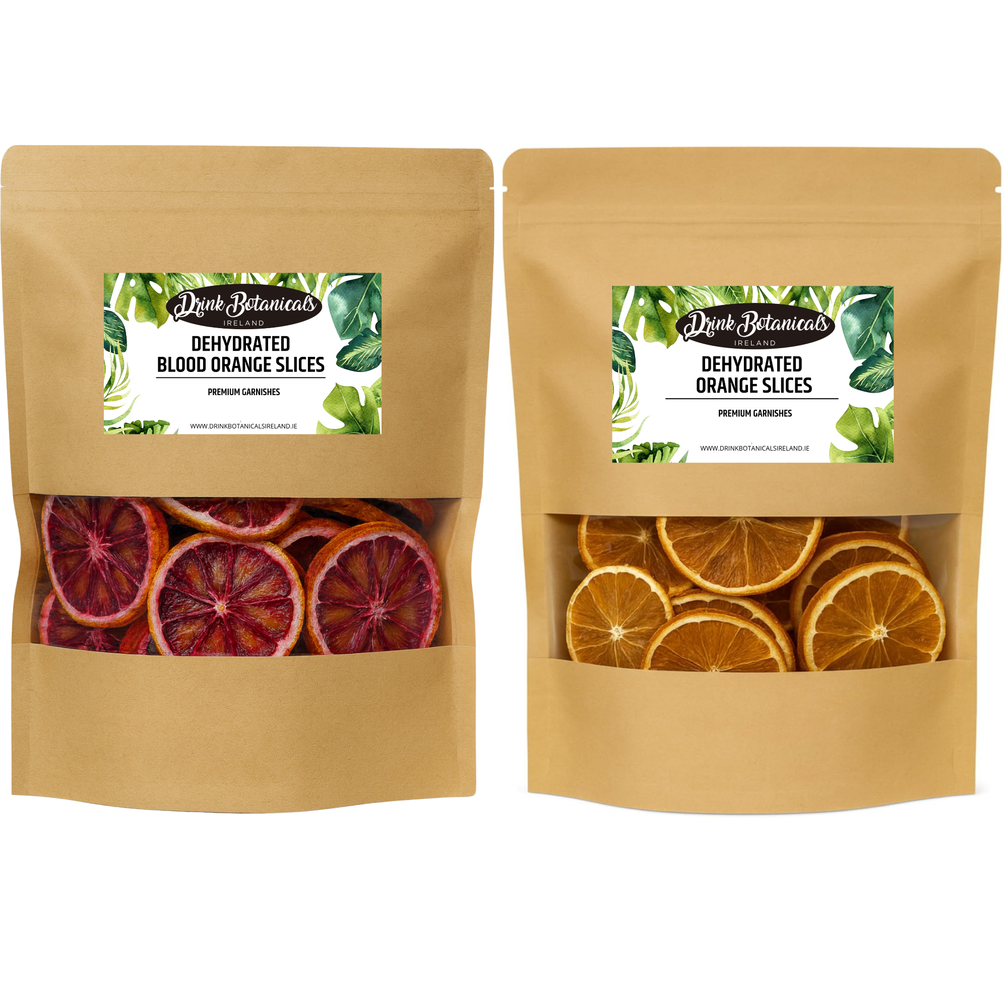 Dehydrated Dried Orange Slices (100G) &  Dried Blood Orange Slices (100G) Combo Pack