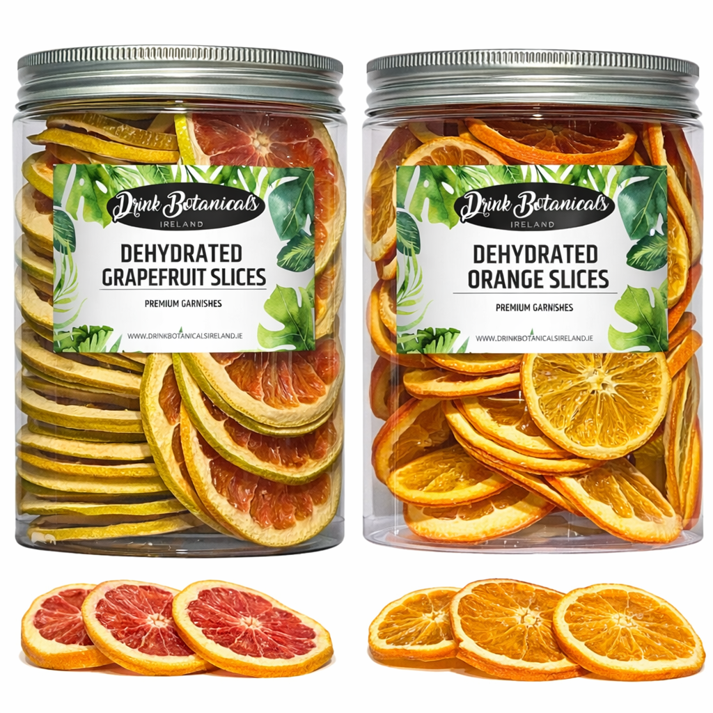 Dried Orange Slices (150G) & Dried Grapefruit Slices (140G) Combo Pack in Recyclable Jar
