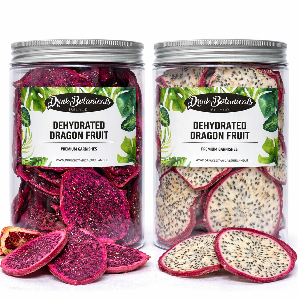 Dehydrated Dragon Fruit Pink (150G) & White (150G) Dragon Fruit Slices Combo Pack