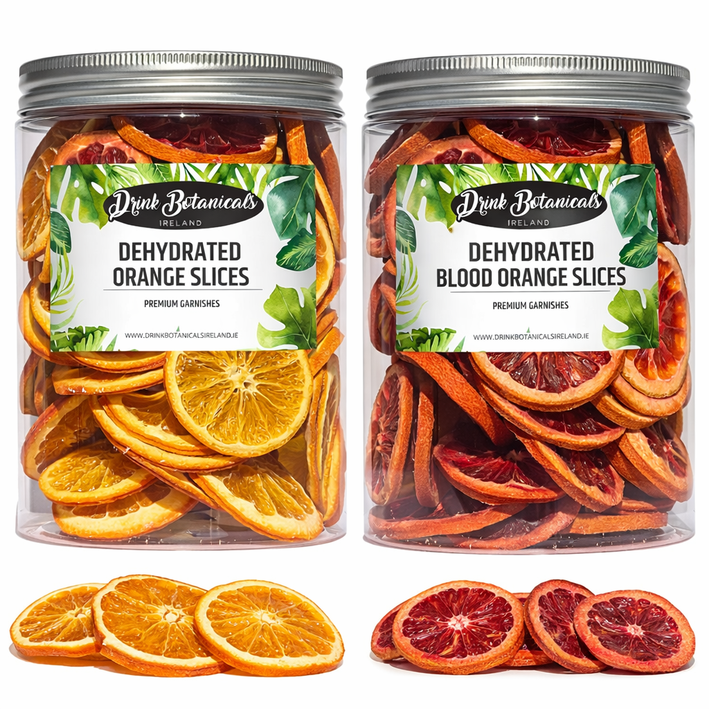 Dried Orange Slices (150G) & Dried Blood Orange Slices (150G) Combo Pack in Recyclable Jar