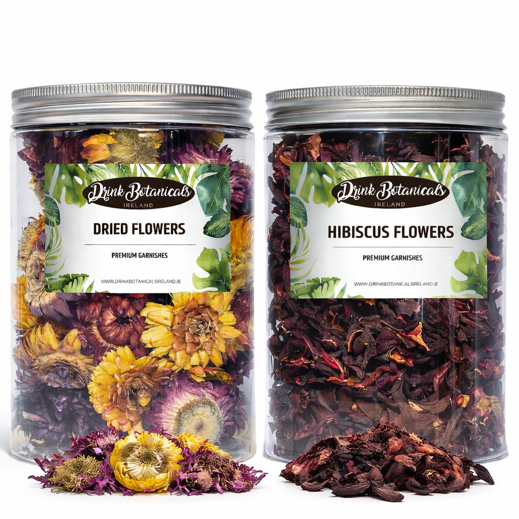 Dried Flowers (50G) & Hibiscus Flowers (120G) Combo Pack