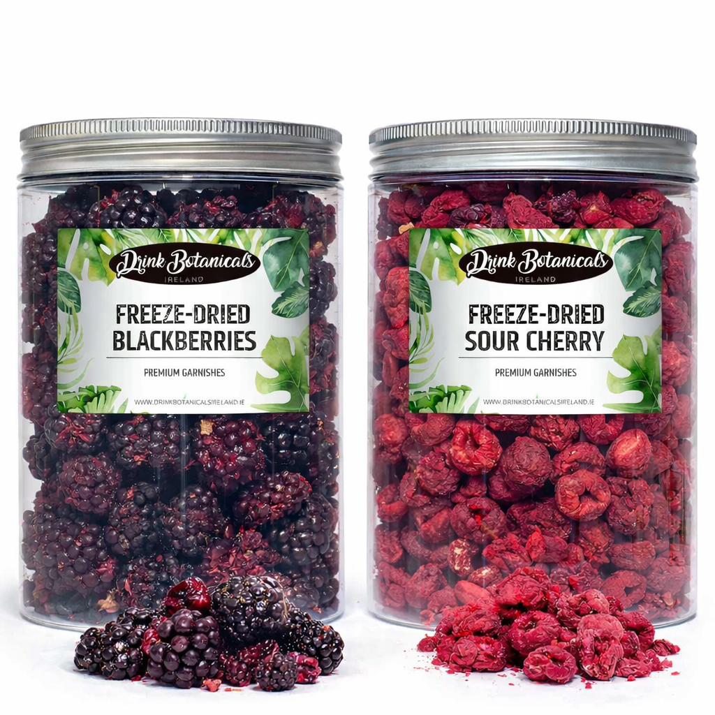 Freeze-Dried Blackberry (90G) & Dried Sour Cherries (90G) Combo Pack