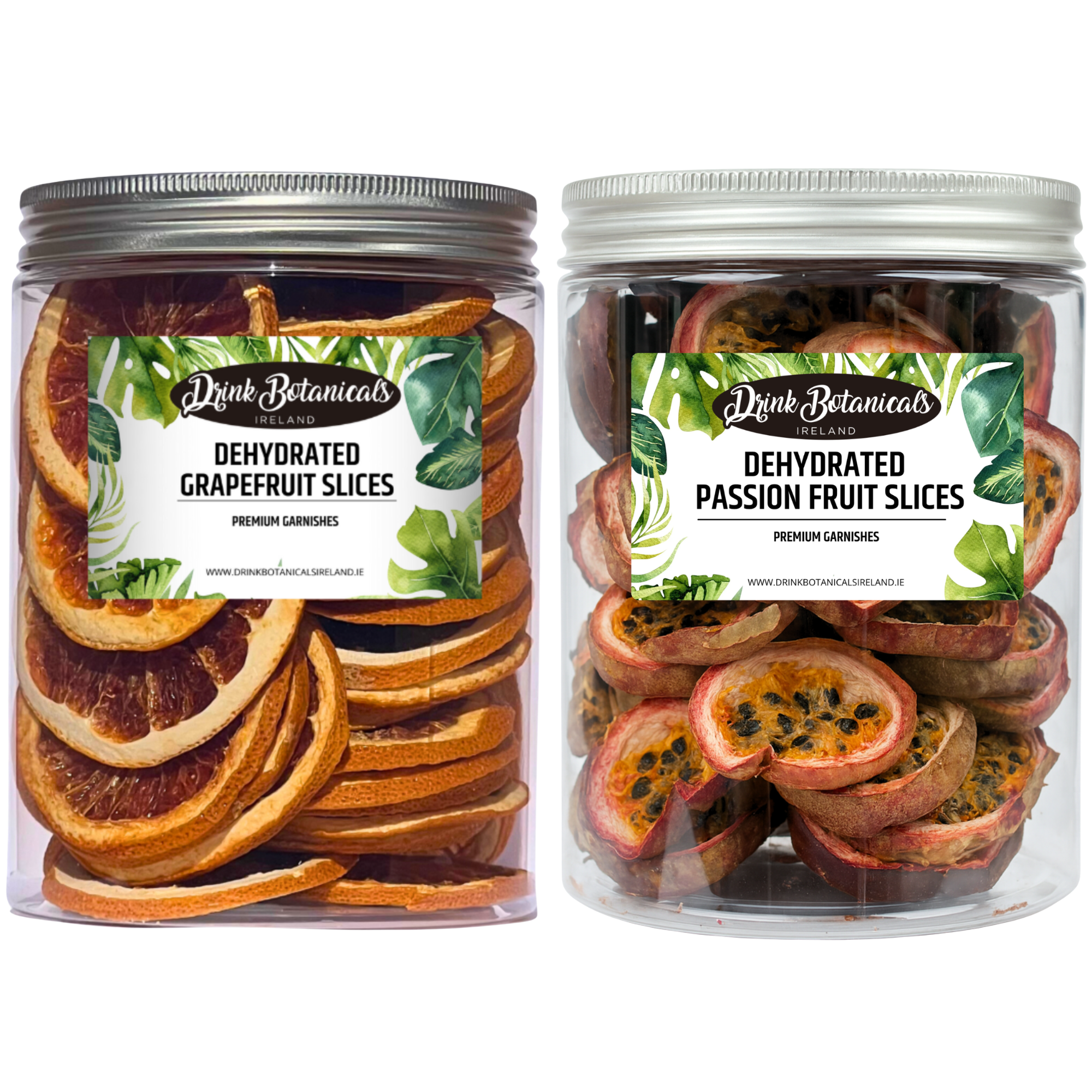 Dehydrated Grapefruit Slices (140G) & Dried Passion Fruit Slices (90G) Combo Pack