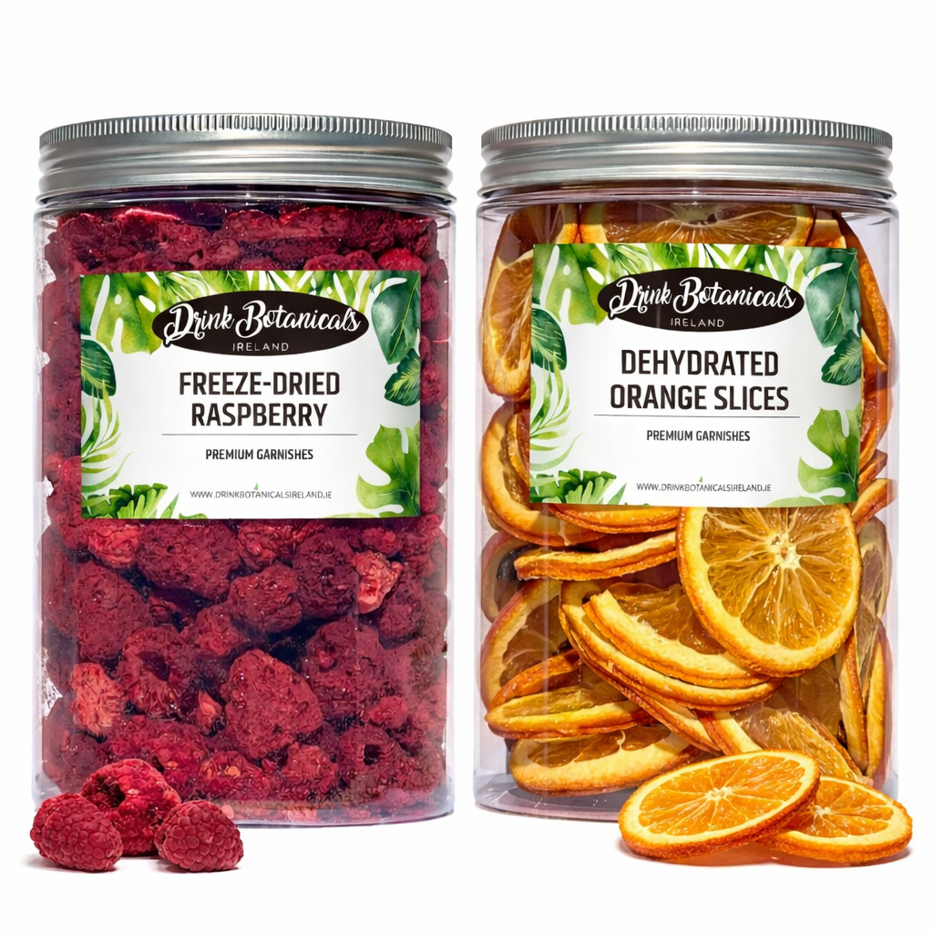 Freeze-Dried Raspberry (90G) & Dehydrated Orange Slices (150G) Combo Pack