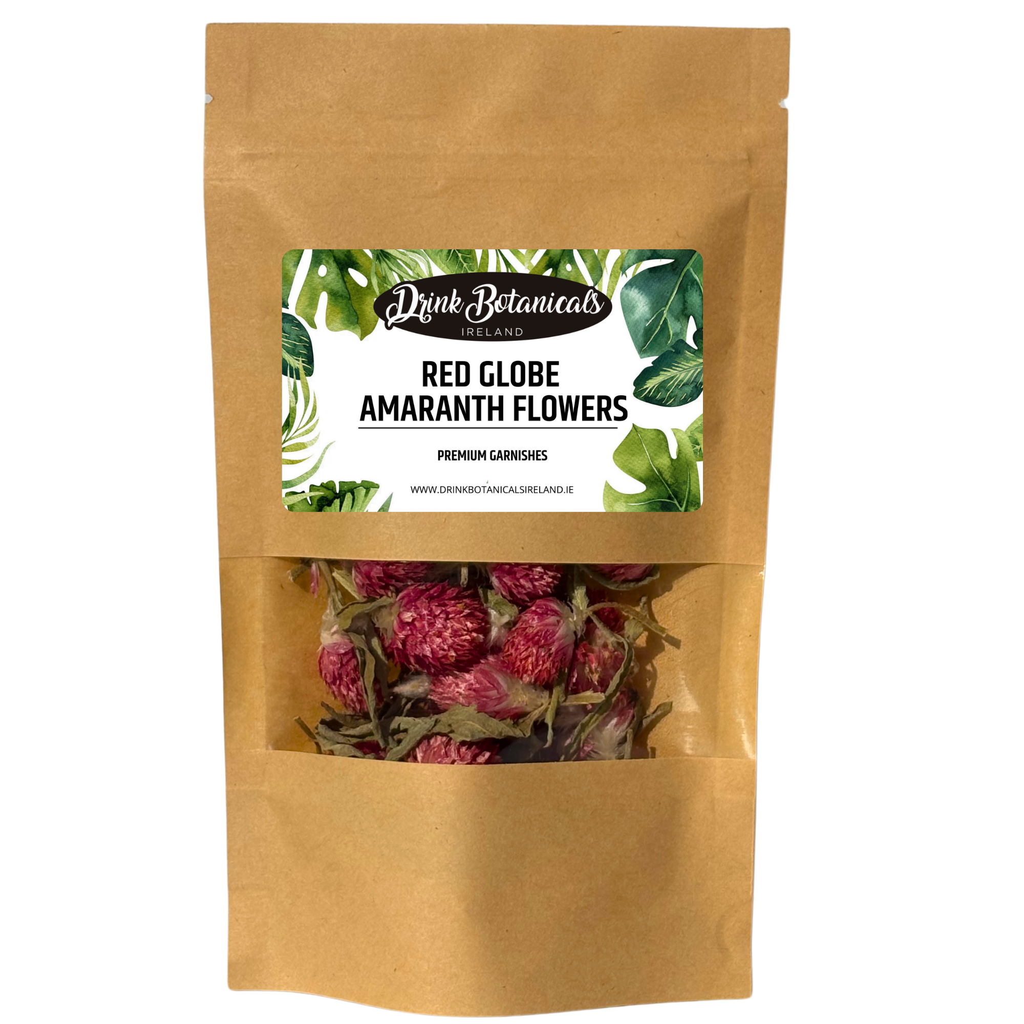 Dried Red Amaranth Flowers
