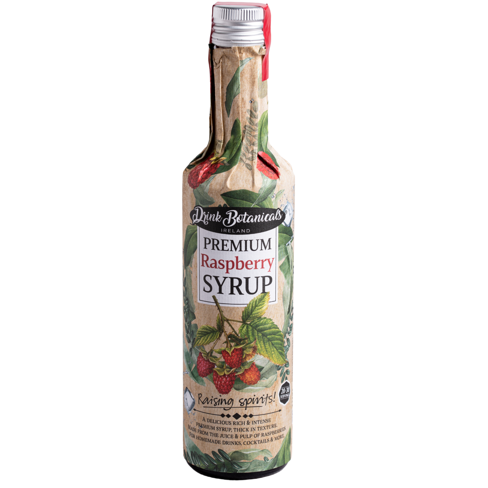 Premium Raspberry Syrup Puree 500ml | Drink Botanicals Ireland – Drink ...