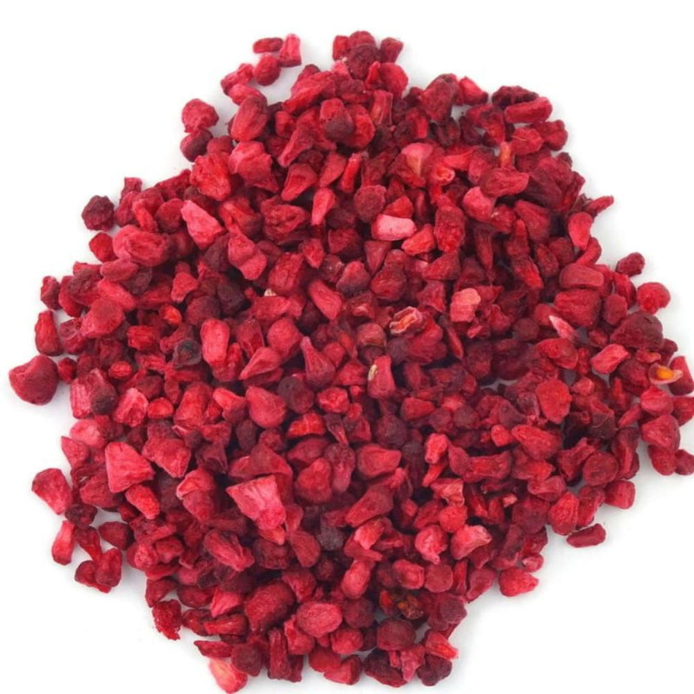 Freeze-dried Raspberry Crumble