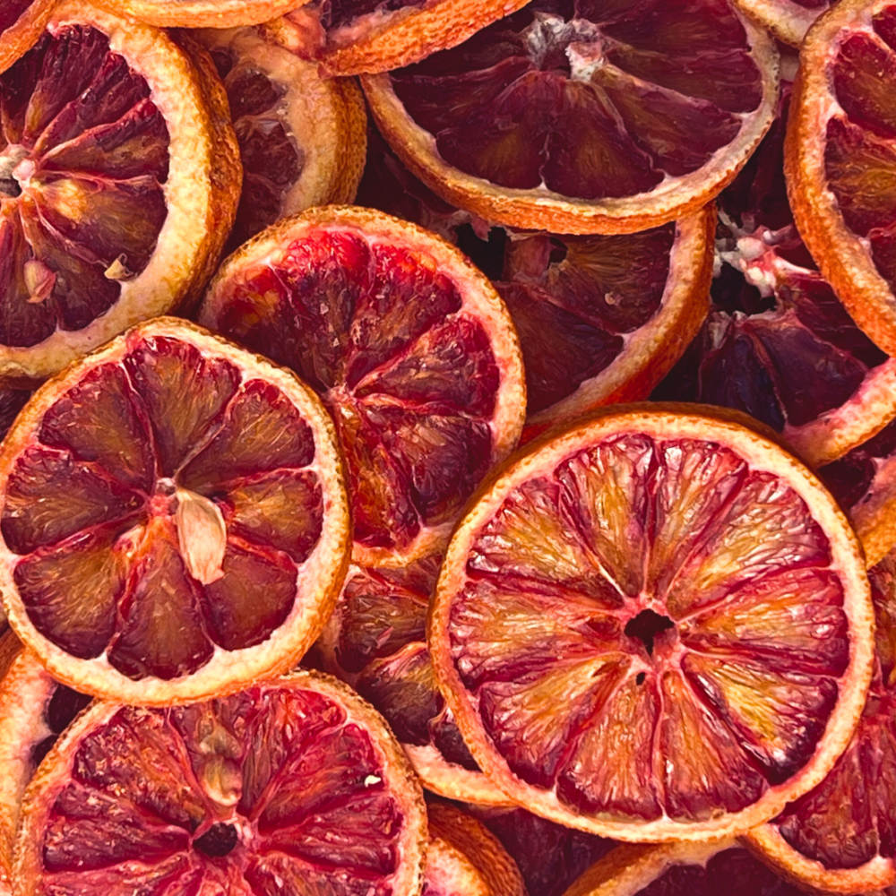 Dehydrated Blood Orange Slices