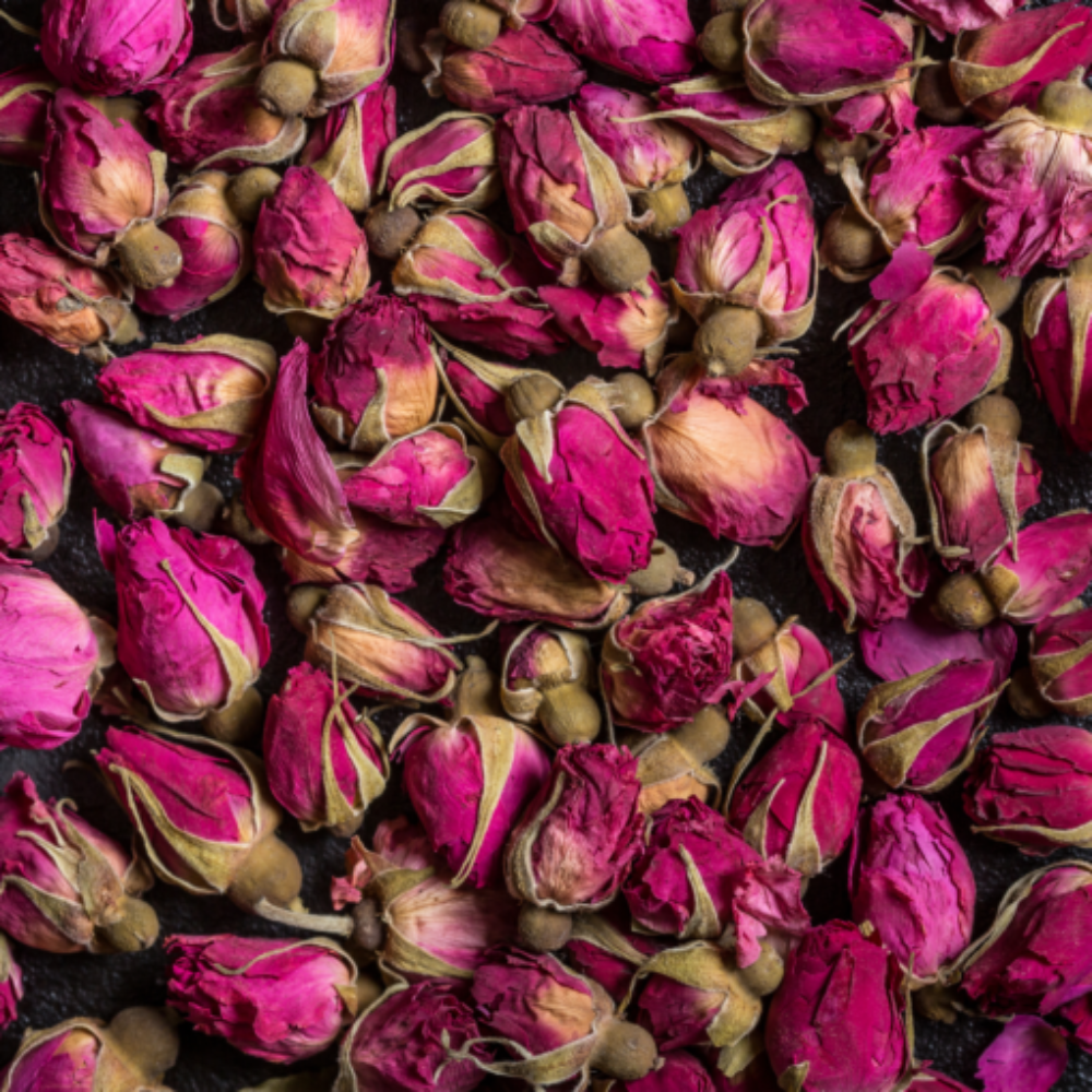 Dried Red Rose Buds